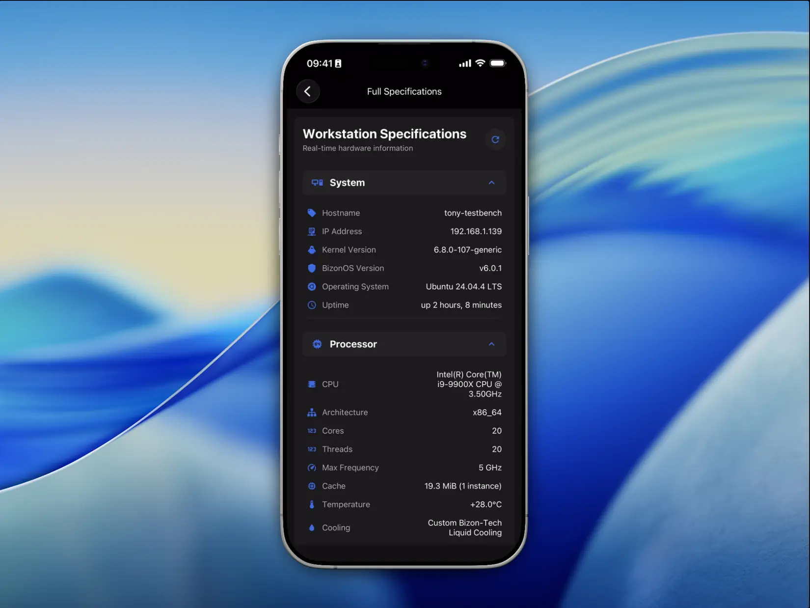 BIZON Remote Control 2