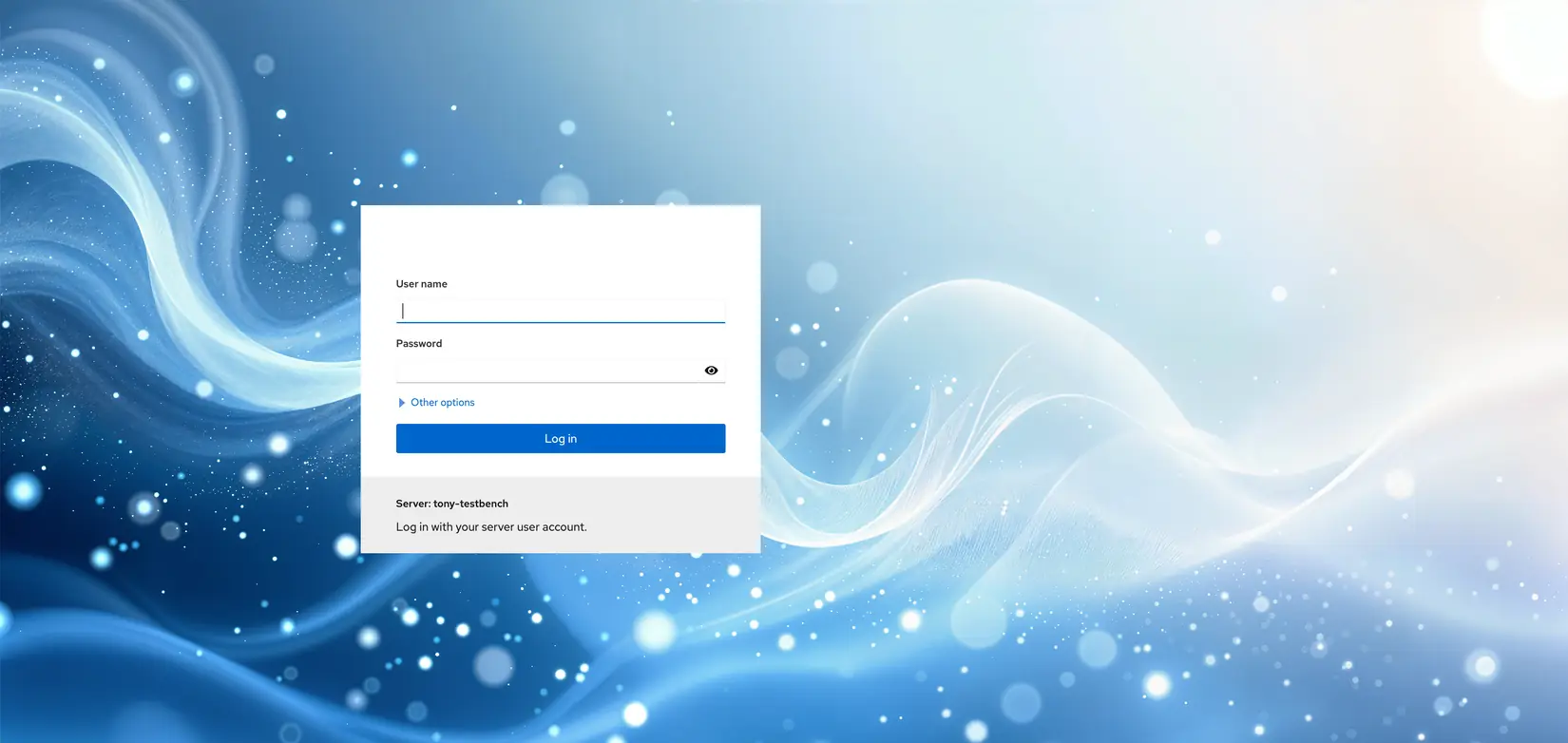 Bizon Control Panel Login
