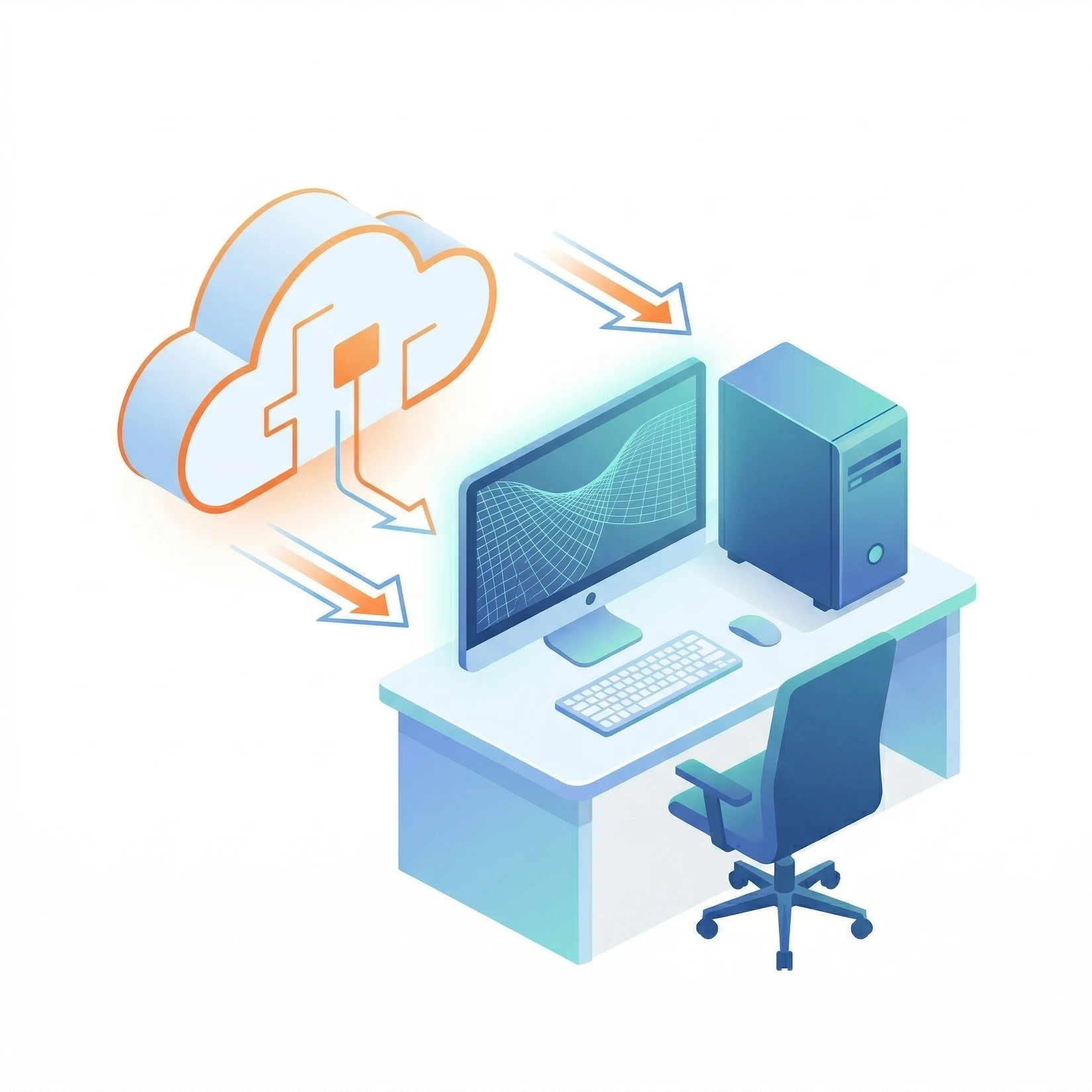 Own your GPU — local workstation vs cloud cost comparison icon