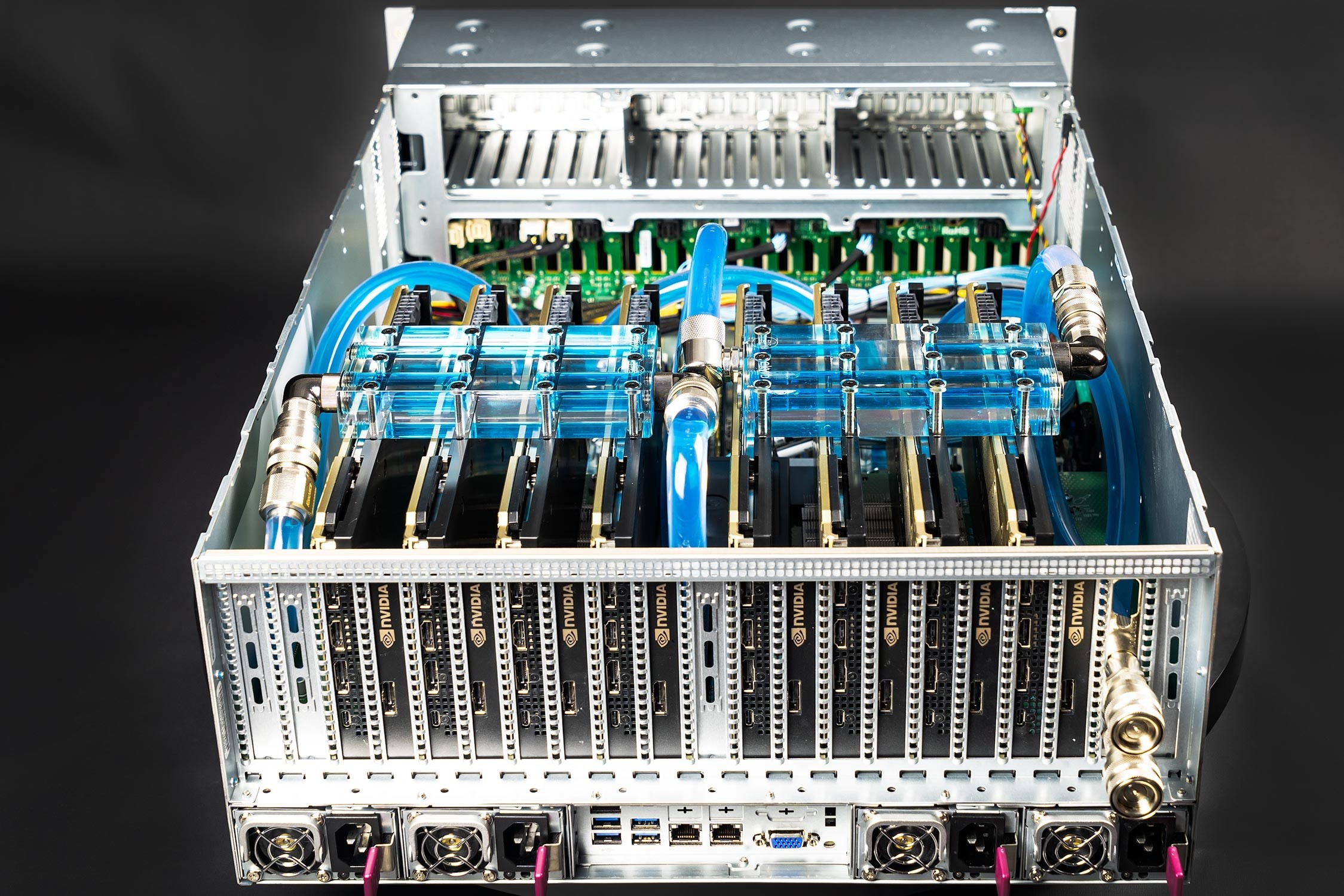 8 TITAN RTX GPU deep learning server
