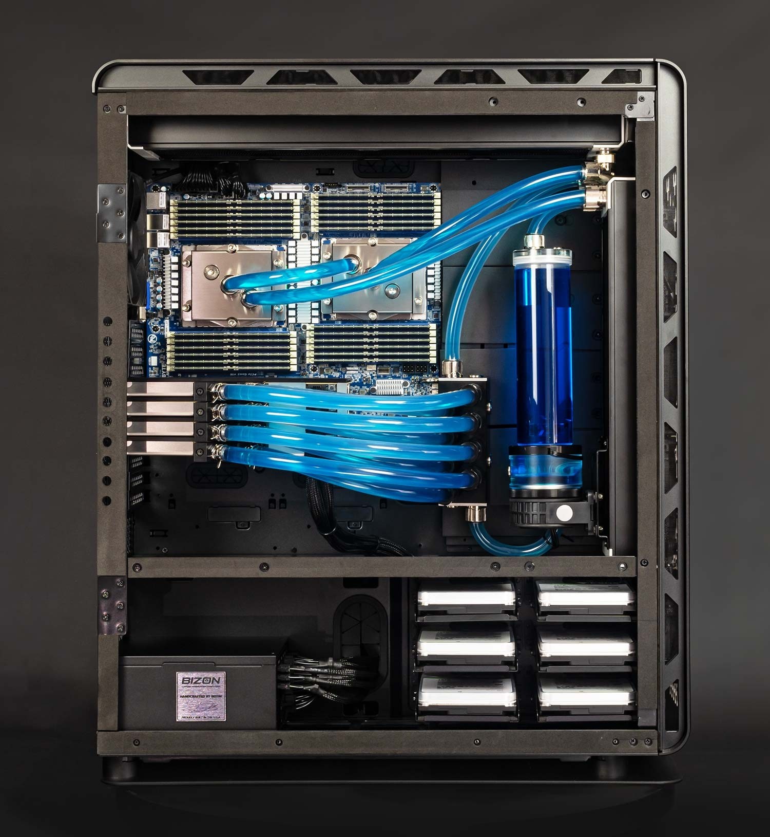 BIZON Z8000 G4 – Dual Intel Xeon 6 (Granite Rapids) Scalable CPUs