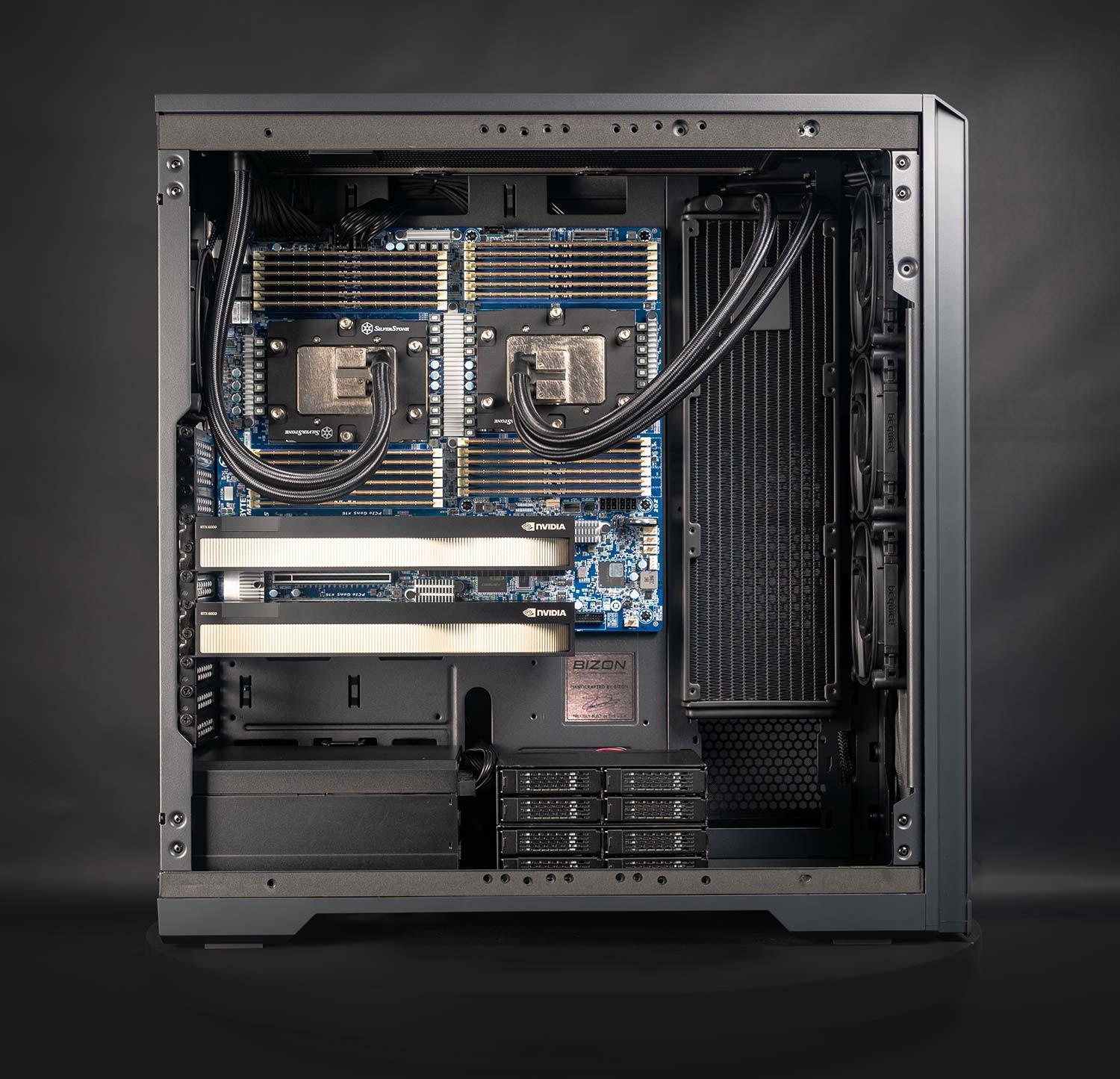 BIZON V8000 G4 – Dual Intel Xeon (6th Gen) Granite Rapids