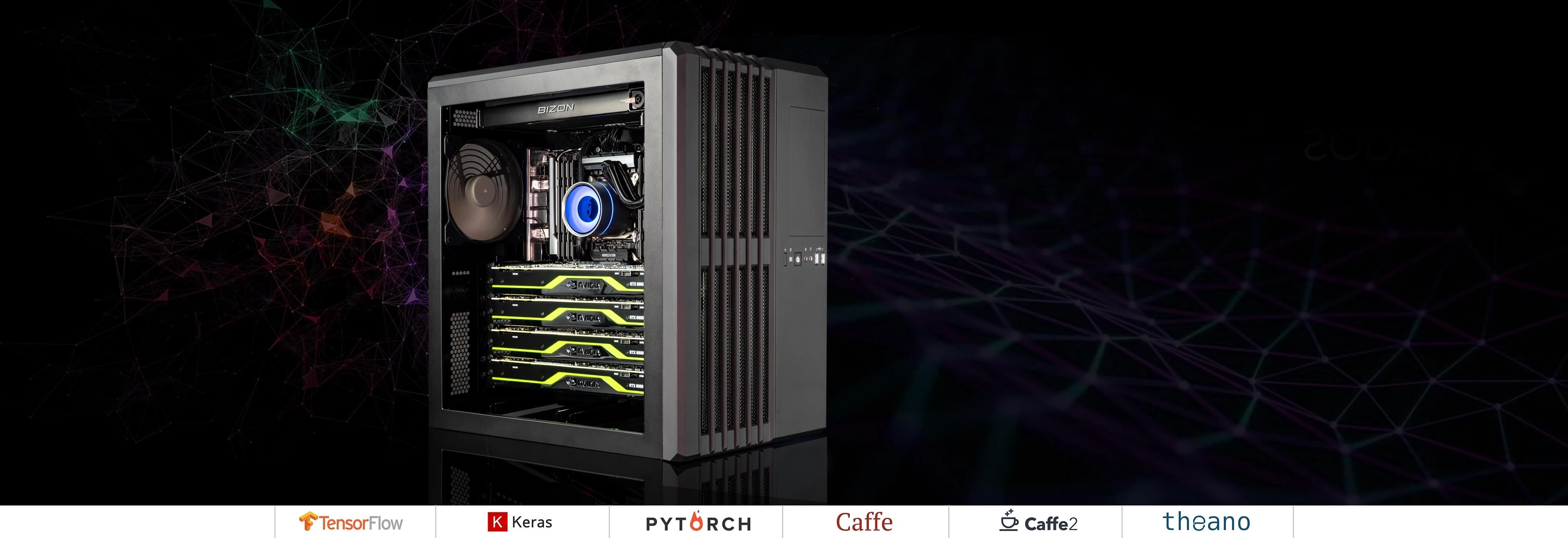 BIZON X5000 – AMD RYZEN Threadripper 2990WX Workstation PC up to