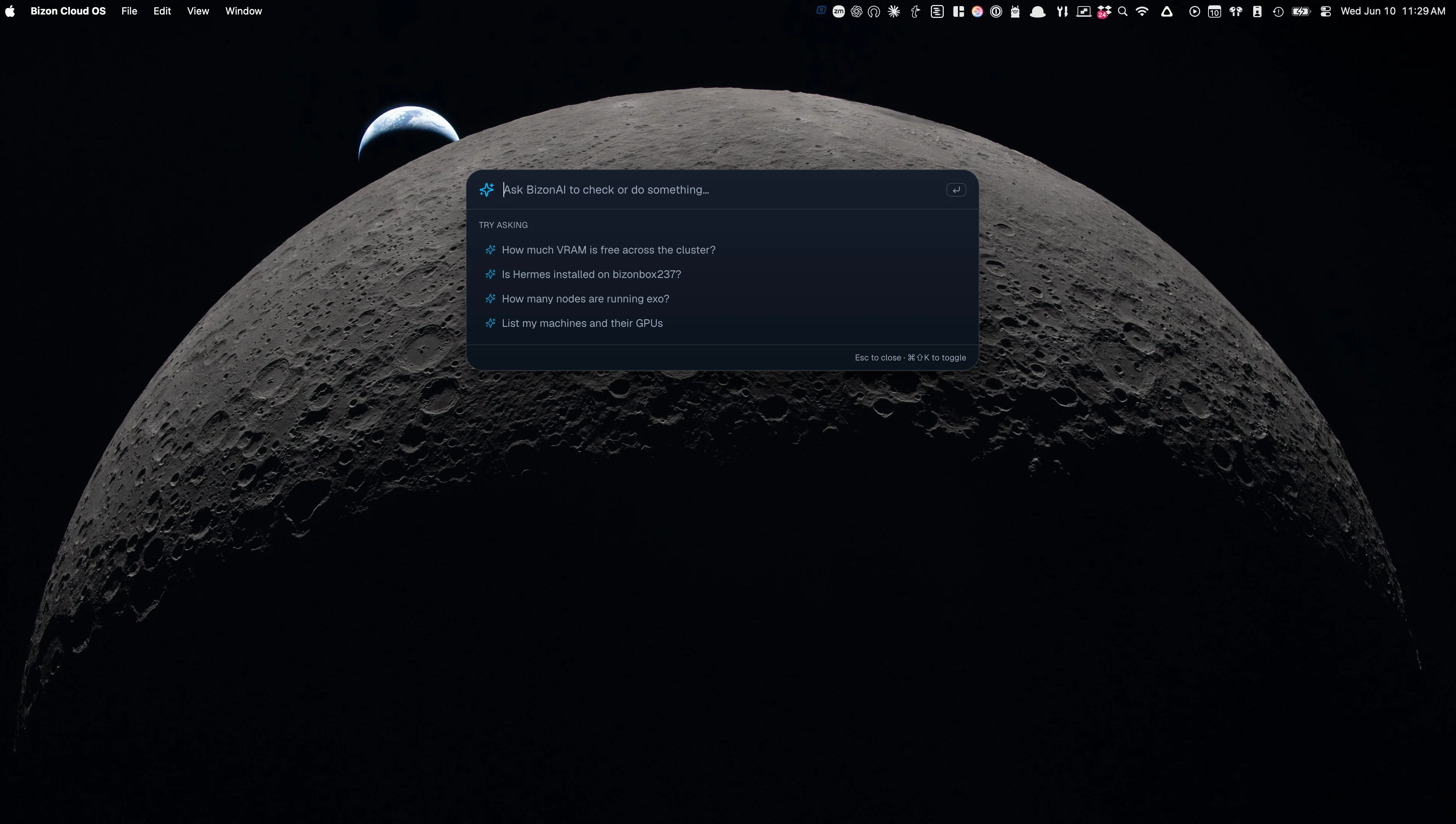 Bizon Z-Hub App Desktop Spotlight