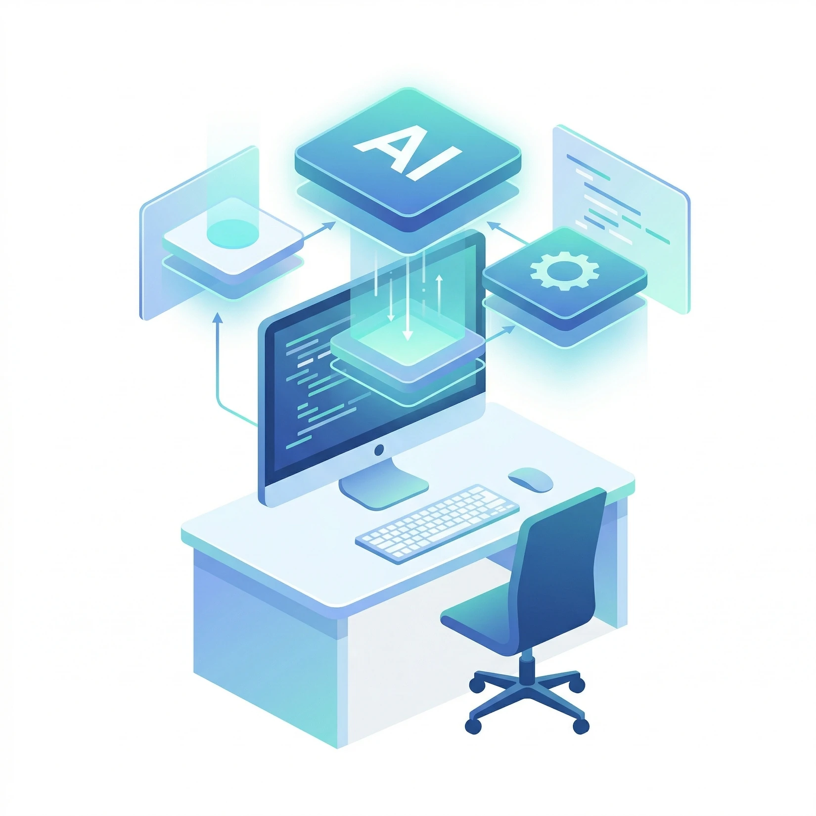 Ready for AI out of the box, preconfigured deep learning workstation icon