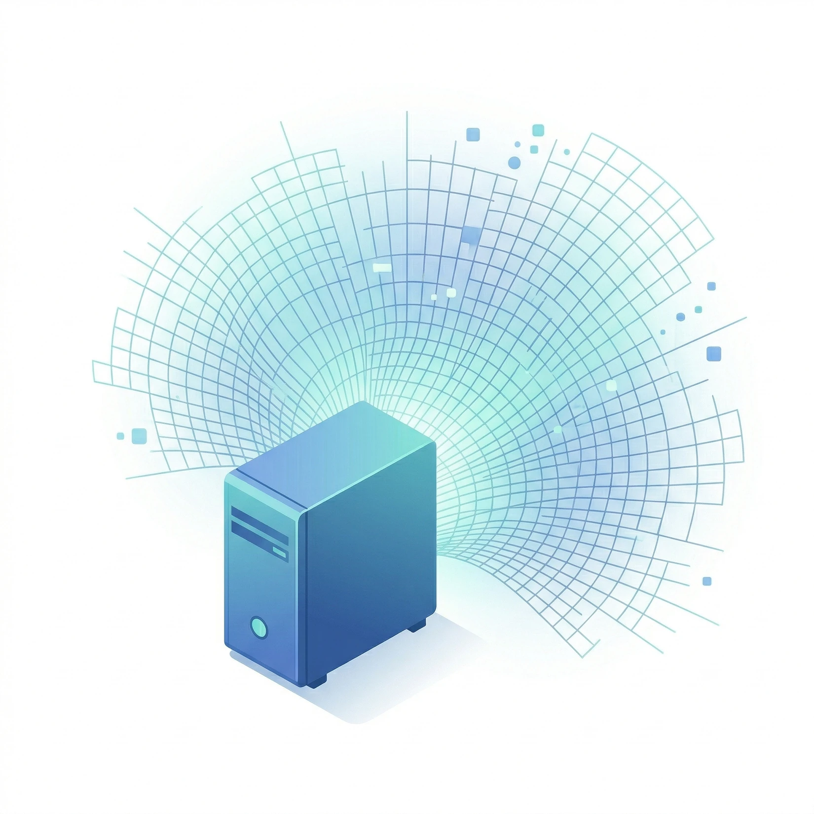 Data center power at your desk, multi-GPU AI desktop workstation icon