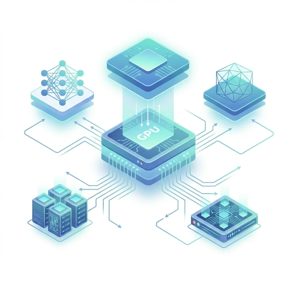 Built for every GPU workload, multi-purpose AI workstation icon