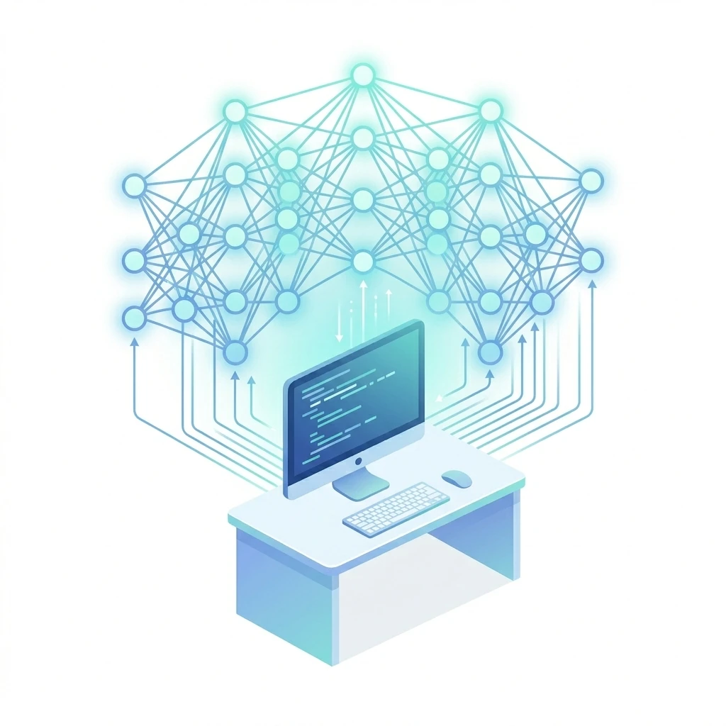 Run the largest LLMs locally, local large language model deployment icon