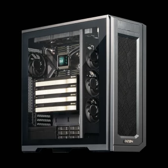 BIZON G3000 G3 – 2 GPU 4 GPU RTX 5090 AI Workstation PC 
