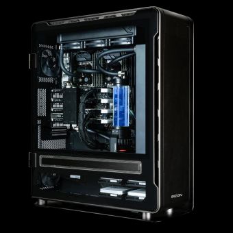 BIZON Z8000 – Dual Xeon Liquid-cooled NVIDIA RTX 3090, 3080 RTX Deep Learning and GPU Rendering Workstation PC – Up to 7 GPU, up to 56 cores